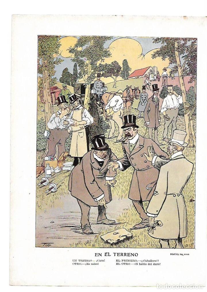 Collecting paper: A&Ntilde;O 1910 RECORTE PRENSA COMIC CHISTE DIBUJO TITO