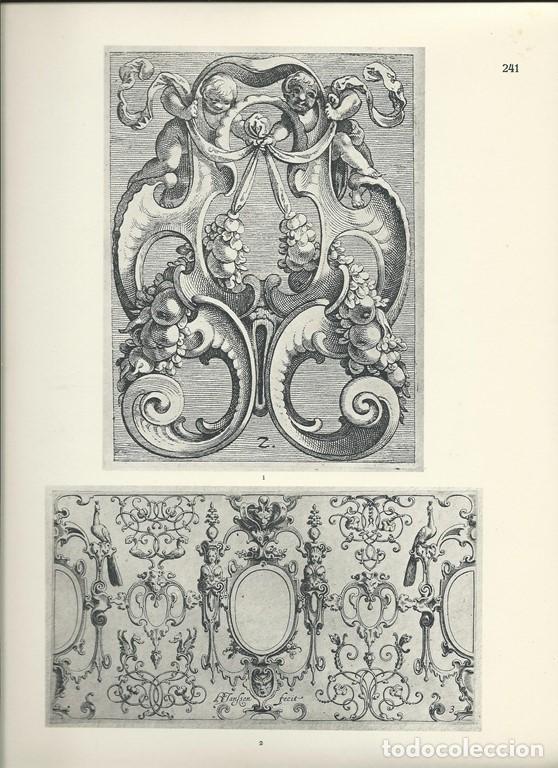 Coleccionismo: L&Aacute;MINA, ORIGINAL. (Modelos Ornamentales de los siglos XV al XVIII Rudolf Berliner. 1930. L&aacute;mina n&ordm; 2