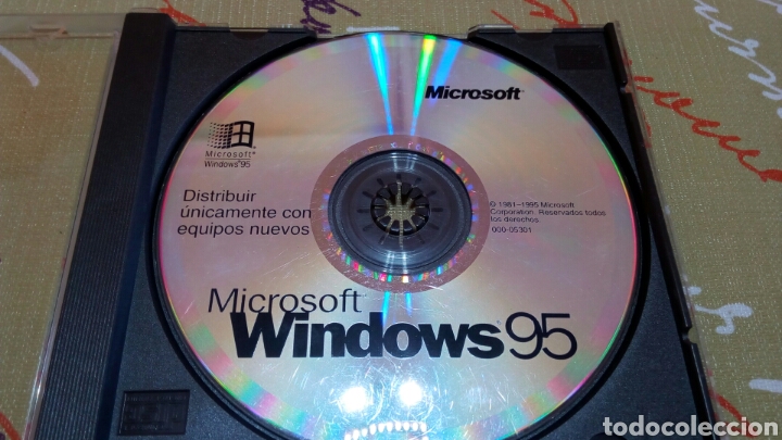 Cd Software Pc Original De Windows 95 Microsoft Vendido En Venta