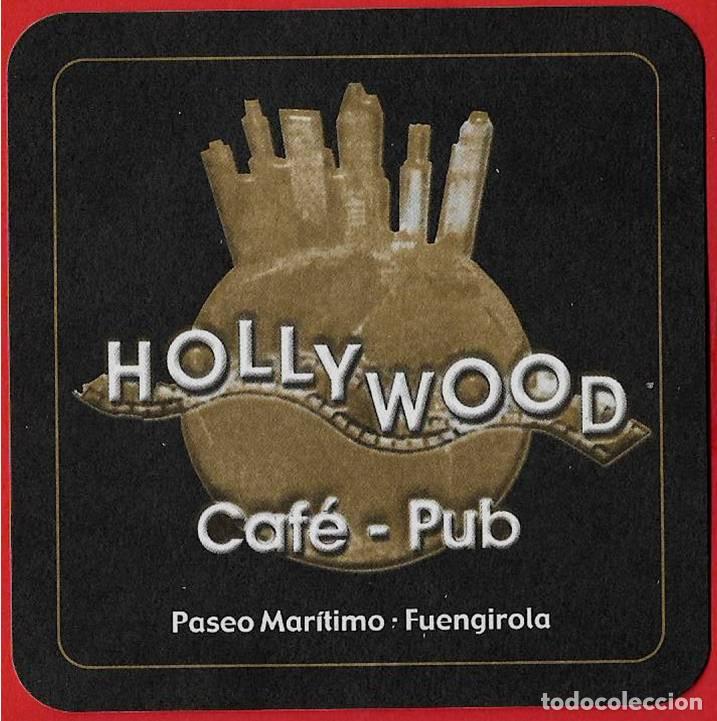 Collezionismo: POSAVASO CAFE-PUB HOLLYWOOD FUENGIROLA