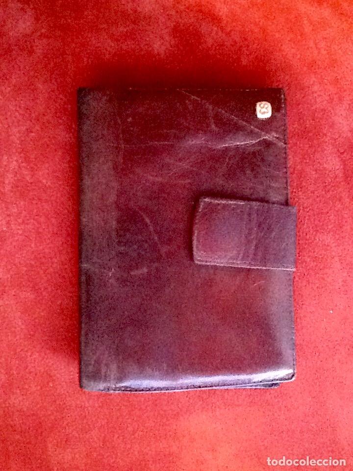 Coleccionismo: CARTERA DE CUERO VINTAGE. SALVADOR BACHILLER.  EL ENVIO ESTA INCLUIDO,