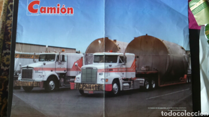 Coleccionismo: P&oacute;ster camion americano