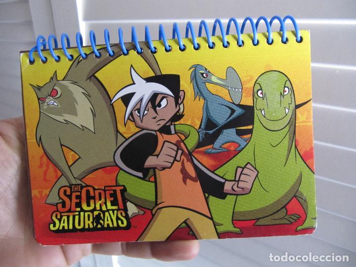 Coleccionismo: LIBRETA THE SECRET SATURDAYS-CARTOON NETWORK