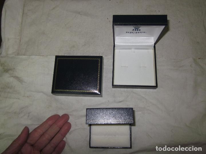 Coleccionismo: Lote 3 caja de joyeria, creo para gemelos. Richer y Gomez Molina.