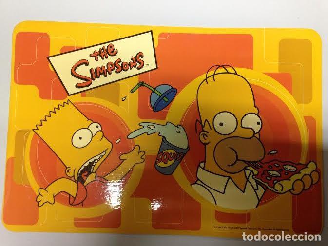 Coleccionismo: Salvamantel individual de Simpsons. Nuevo