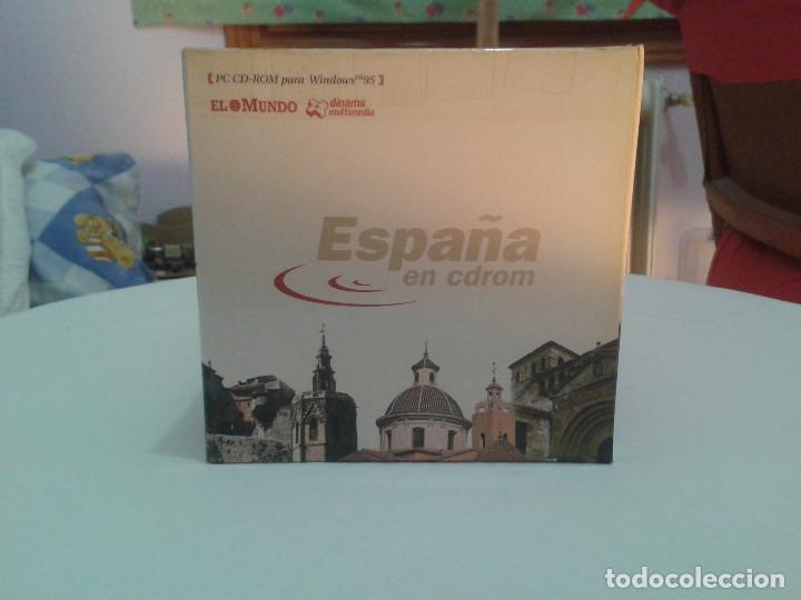 Coleccionismo: Espa&ntilde;a en CD-ROM - Coleccionable en 12 CDs para Windows 95 - Foto 3