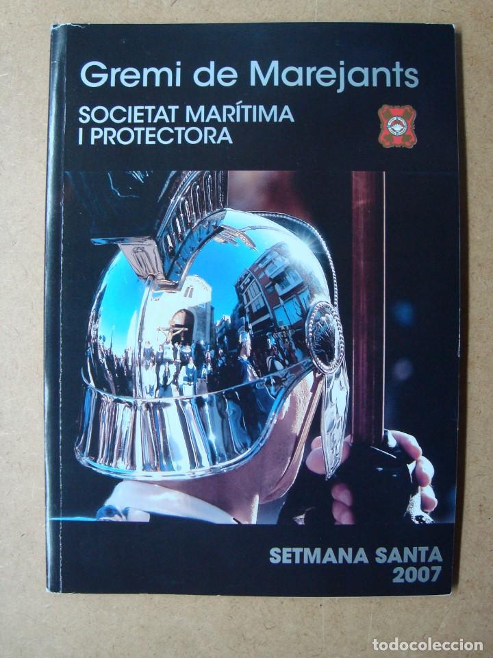 Coleccionismo: Programa semana santa gremi de Marejants - tarragona 2007