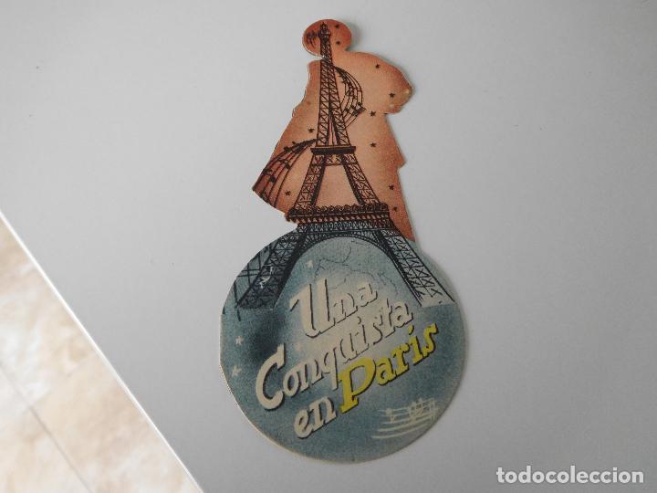 Coleccionismo: Programa de teatro: Una conquista en Par&iacute;s - Foto 2
