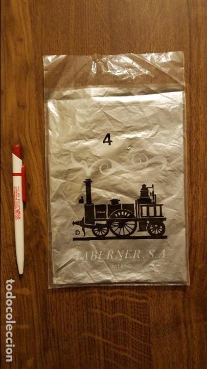 Collectionnisme: Antigua Bolsa de pl&aacute;stico, Taberner S.A. Matar&oacute;. (Desaparecida). Tama&ntilde;o peque&ntilde;o