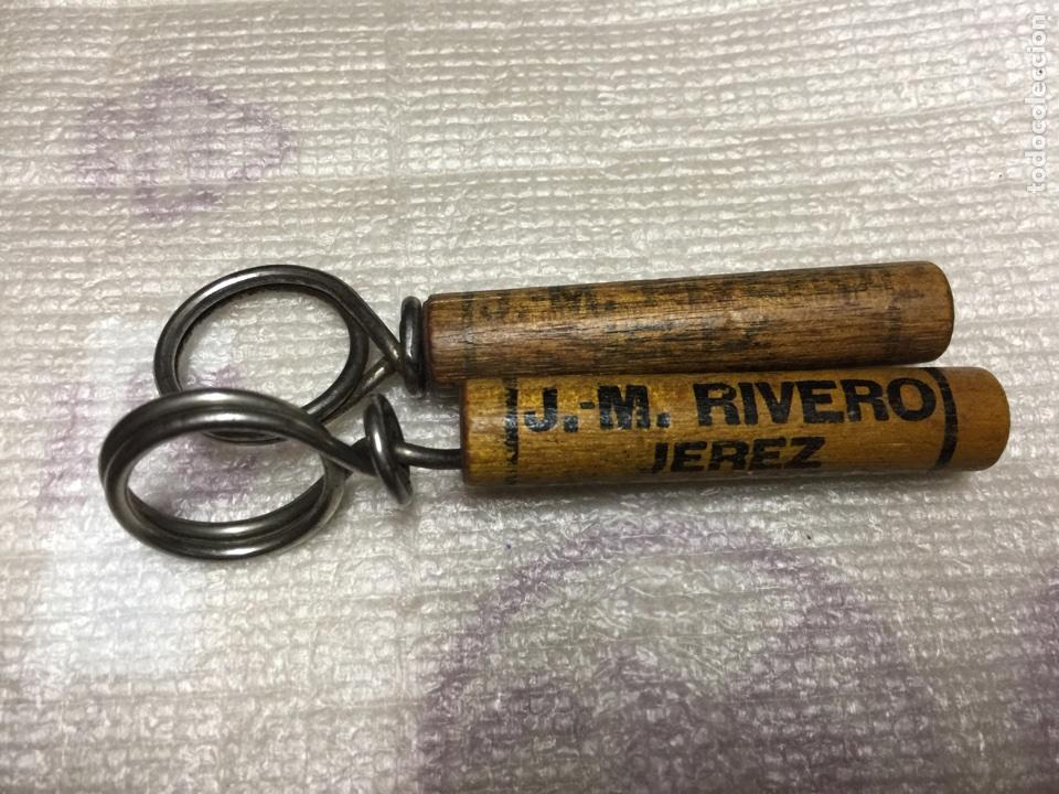Coleccionismo: J. M. RIVERO JEREZ. VINOS Y CO&Ntilde;AZ. C. Z. SACACORCHOS DE PROPAGANDA. MUY ANTIGUOS.