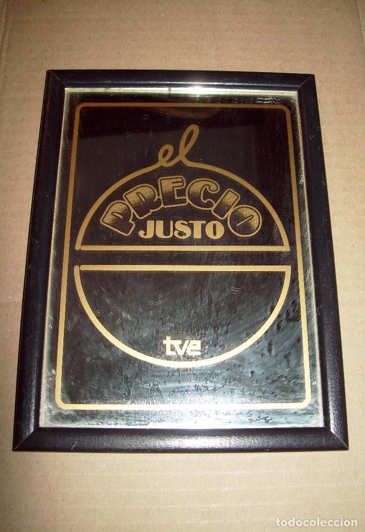 Coleccionismo: ESPEJO DEL PROGRAMA EL PRECIO JUSTO, DE TVE - Foto 1