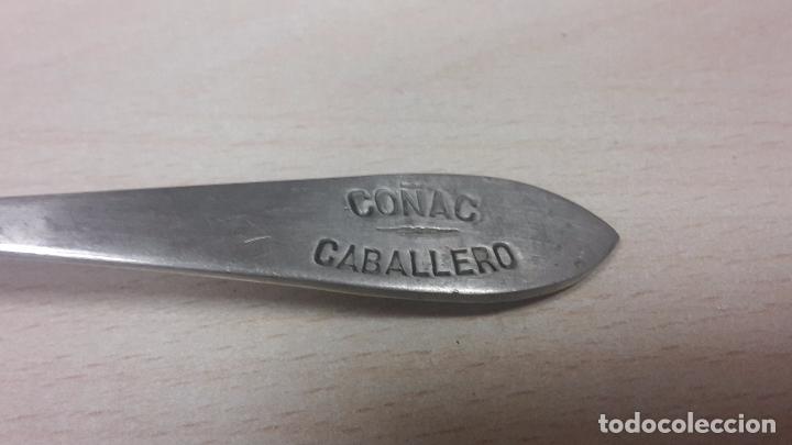 Coleccionismo: Cuchara co&ntilde;ac caballero - Foto 2