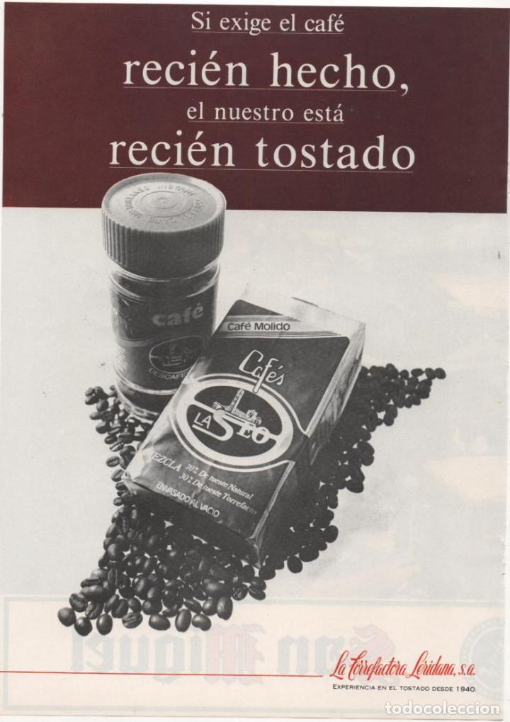 Collecting: (ALB-TC-6) HOJA PUBLICIDAD A&Ntilde;O 1985 SUPLEMENTO PERIODICO SEGRE LLEIDA LA TORRECFACTORA LERIDANA