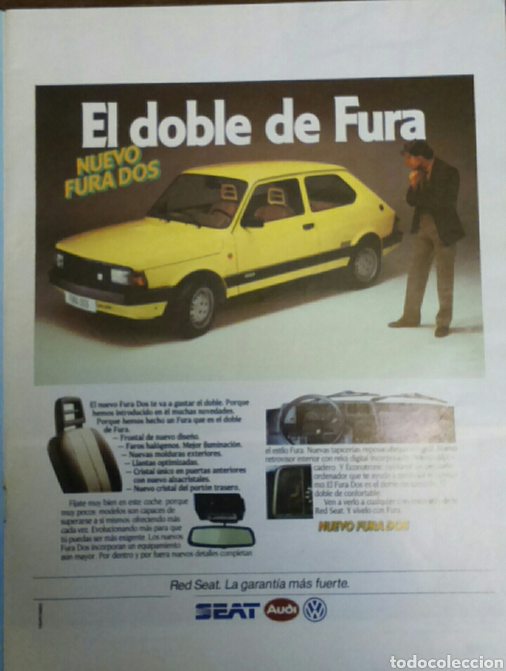 Sammeln: Publicidad automovil Seat Fura Dos de 1983