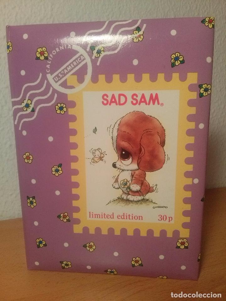 Coleccionismo: Agenda telef&oacute;nica con libreta Sad Sam de Giordano. Marca Dis2. A&ntilde;os 80. Nueva.