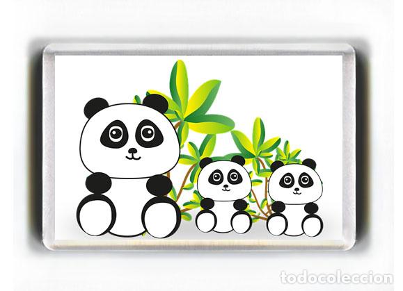 Coleccionismo: IMAN ACRILICO NEVERA - OSO PANDA