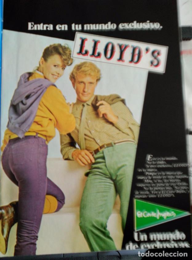 Coleccionismo: RECORTE LLOYDS EL CORTE INGLES