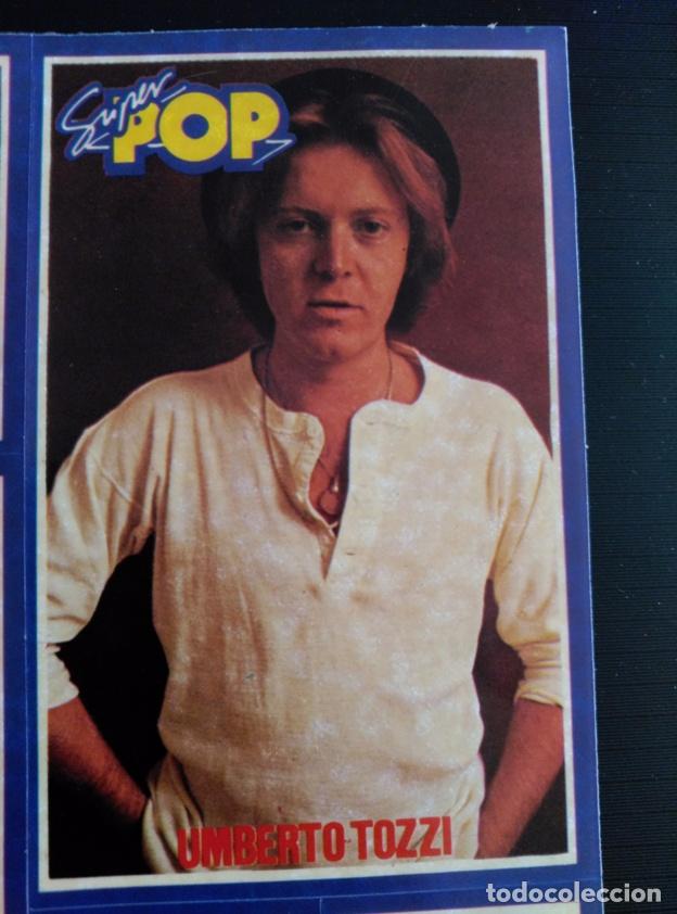 Coleccionismo: CROMO SUPER POP UMBERTO TOZZI - Foto 1