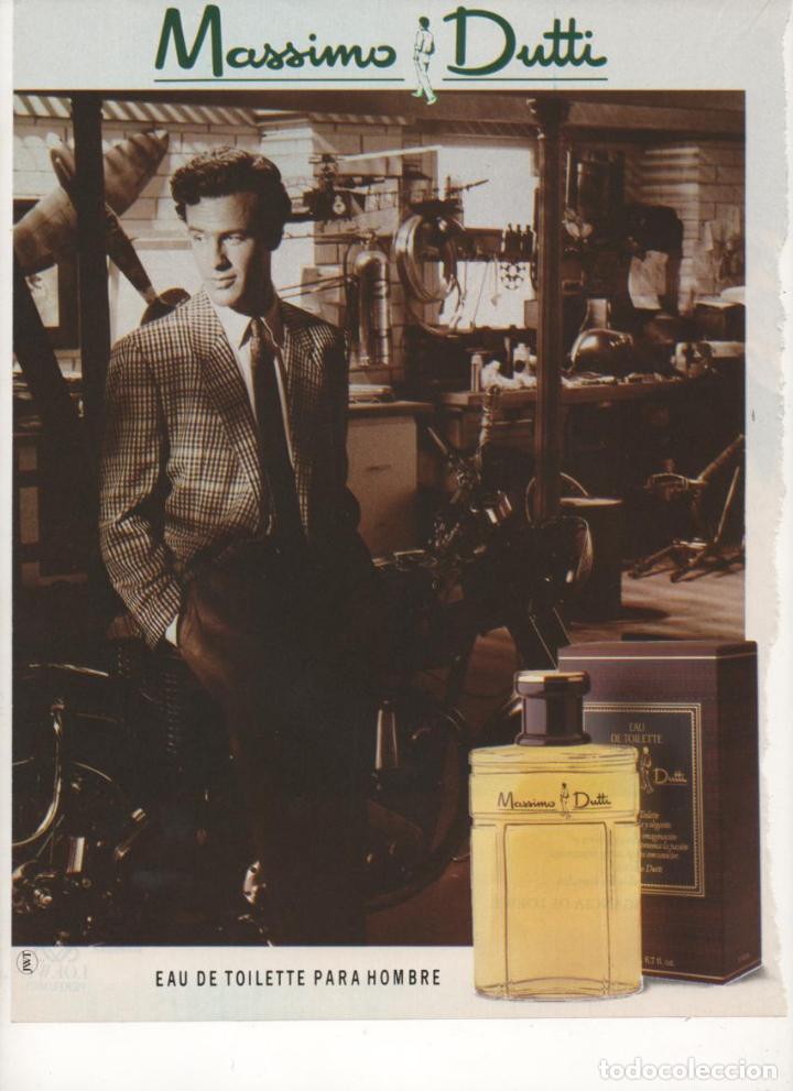 Collectionnisme: (ALB-TC-7) HOJA PUBLICIDAD A&Ntilde;O 1988 SUPLEMENTO PERIODICO LA VANGUARDIA MASSIMO DUTTI