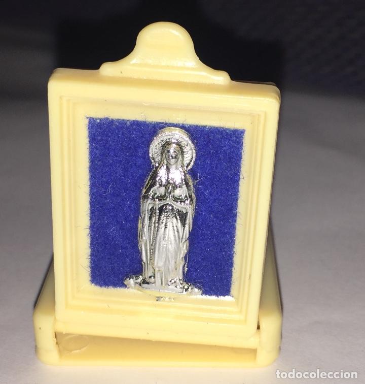 Coleccionismo: Mini altar de la Virgen de Lourdes - Foto 2