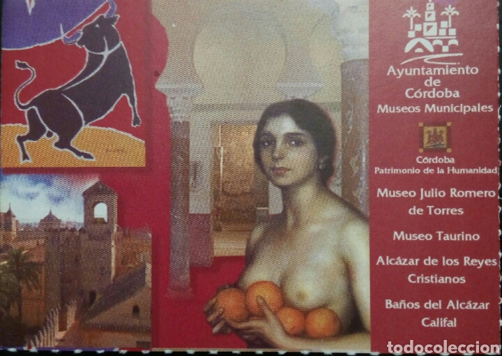 Sammeln: ENTRADA MUSEOS DE C&Oacute;RDOBA