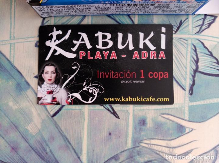 Colecionismo: INVITACION DISCOTECA KABUKI