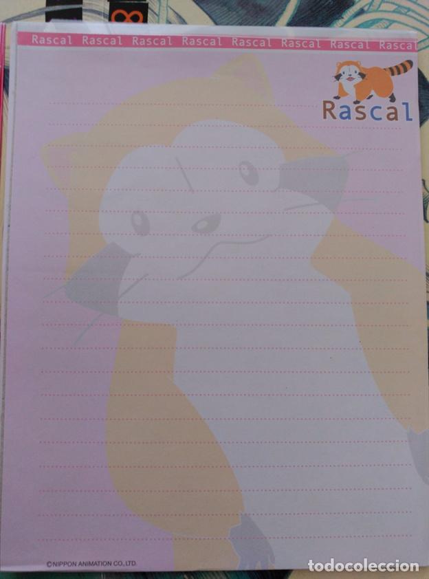 Collecting: ARAIGUMA RASCAL THE RACOON EL MAPACHE 1 LETTER SHEET HOJA DE CARTA