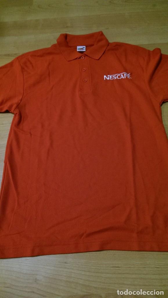 Coleccionismo: POLO PUBLICIDAD &laquo;NESCAF&Eacute;&raquo; TALLA S