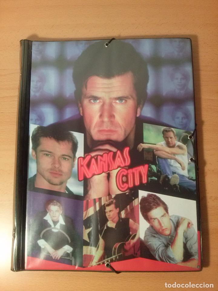 Collectionnisme: Carpeta clasificadora actores a&ntilde;os 90. Mel Gibson, Brad Pitt, Leonardo Dicaprio, Johnny Depp...