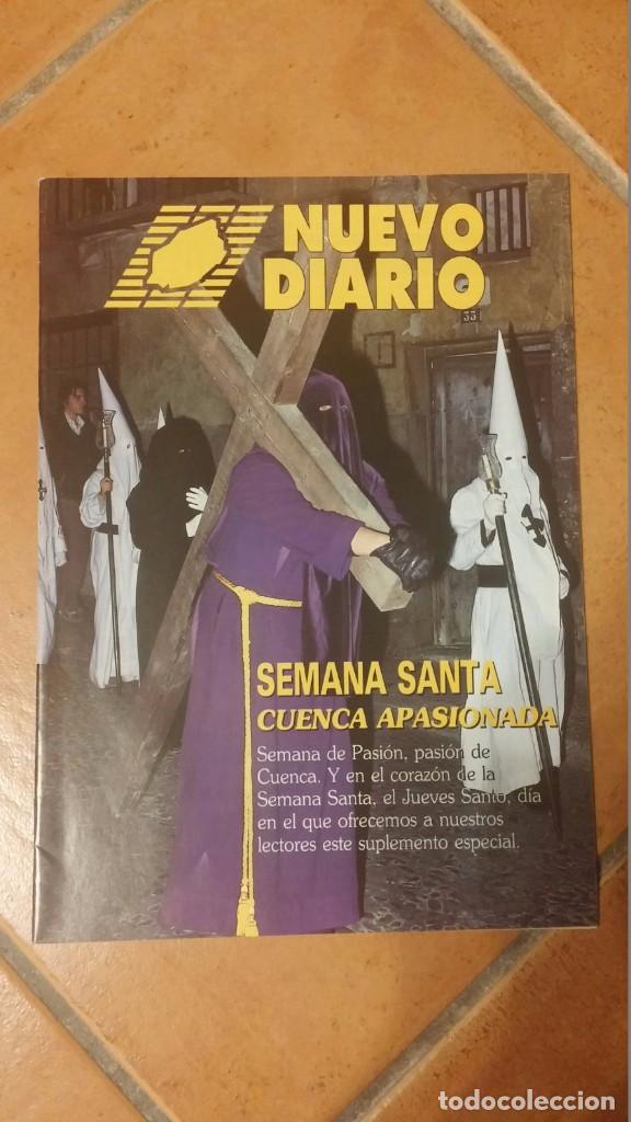 Coleccionismo: REVISTA NUEVO DIARIO SEMANA SANTA CUENCA 1990