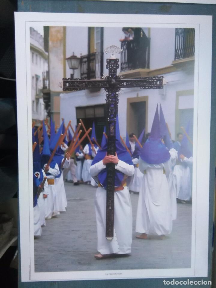 Collecting paper: lamina tipo cartel color semana santa de sevilla - CRUZ DE GUIA