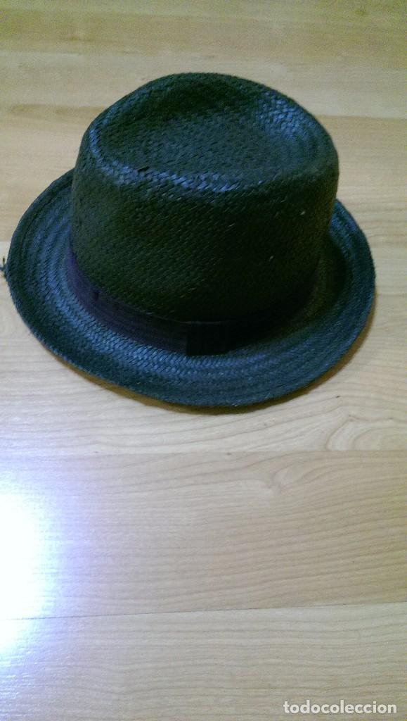 Sammeln: SOMBRERO DE RAFIA NEGRO