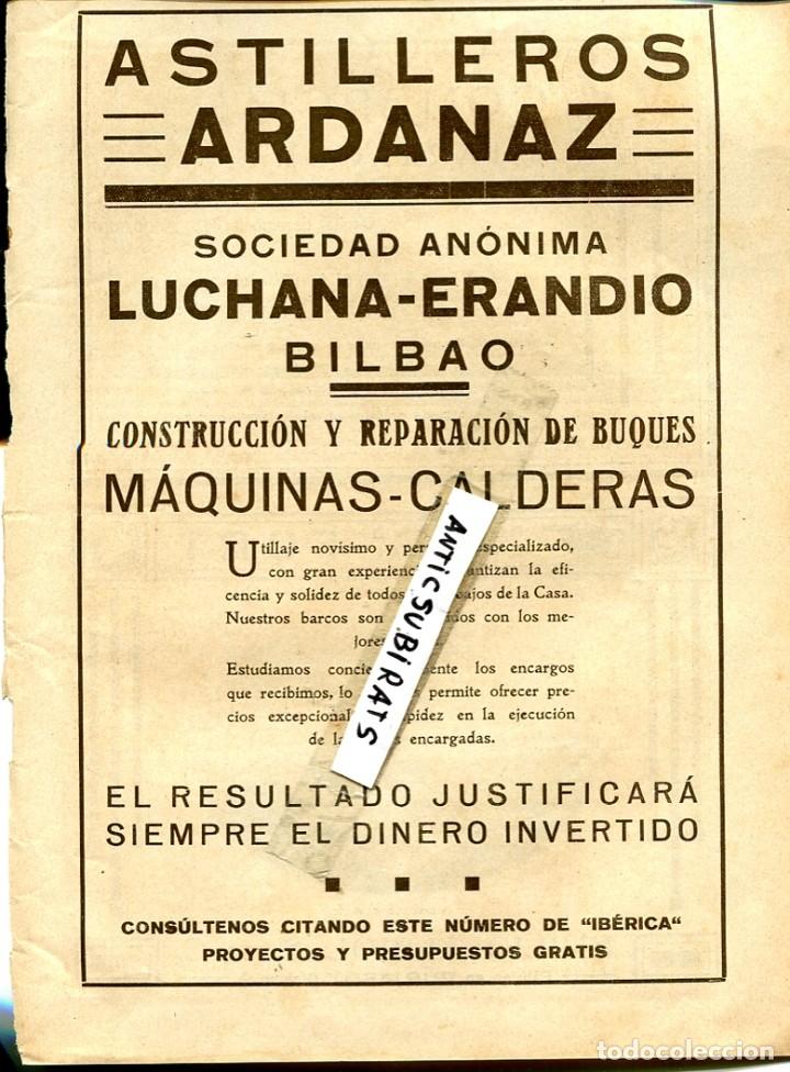 Sammelleidenschaft Papier: RECORTE DE PRENSA A&Ntilde;O 1920 ASTILLEROS ARDANAZ LUCHANA ERANDIO B8LBAO MAQUINAS CALDERAS