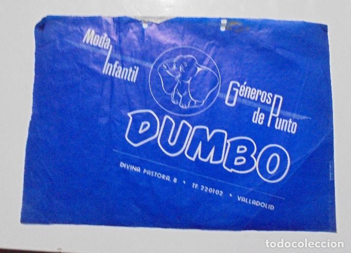 Coleccionismo: PLIEGO DE PAPEL. MODA INFANTIL. GENEROS DE PUNTO. DUMBO. VALLADOLID. 31 X 22CM