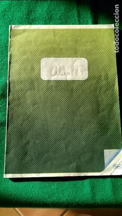 Sammeln: ANTIGUO CUADERNO ESCOLAR MANUSCRITO &laquo;SAM&raquo;