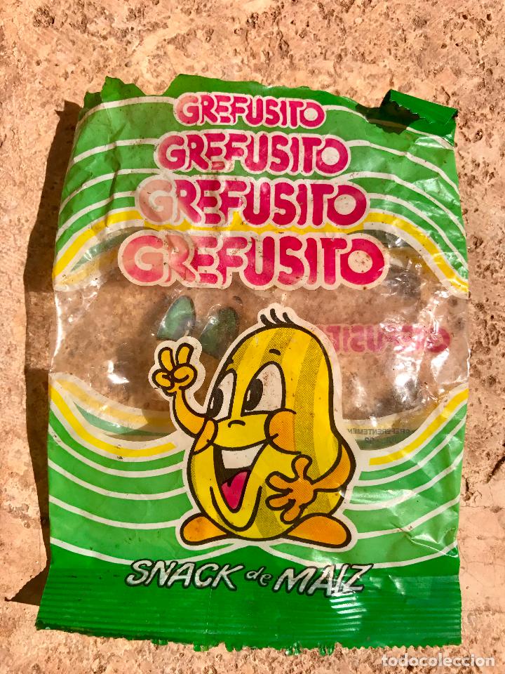 Collectionnisme: ANTIGUA BOLSA ENVASE DE GUSANITOS SNACK DE MAIZ GRFUSITO