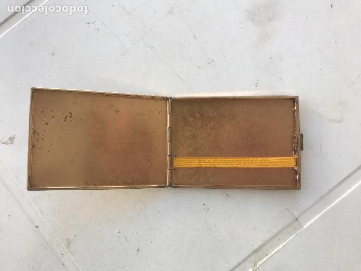 Coleccionismo: PITILLERA BA&Ntilde;ADA EN ORO 1930S. - Foto 2