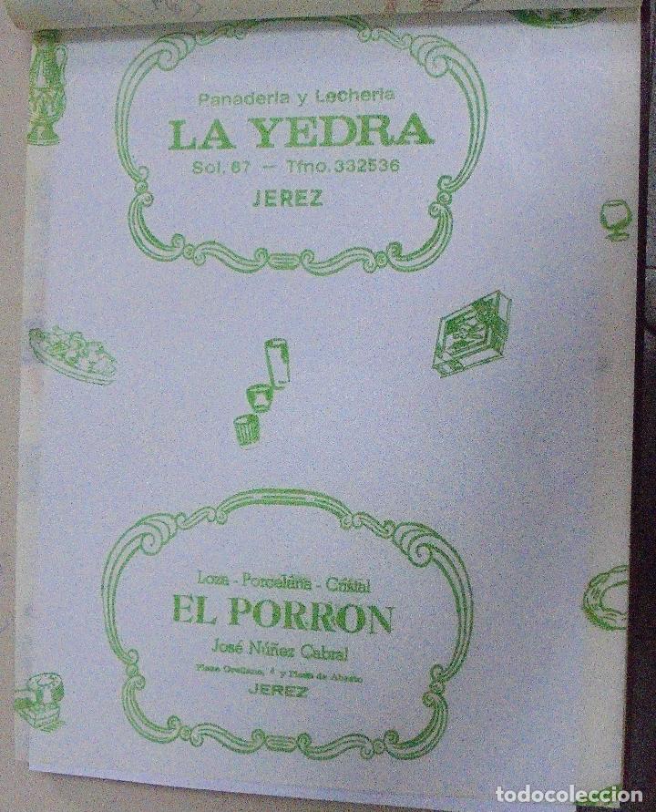 Coleccionismo: PLIEGO DE PAPEL. PANADERIA Y LECHERIA. LA YEDRA. JEREZ, CADIZ. 35 X 28CM