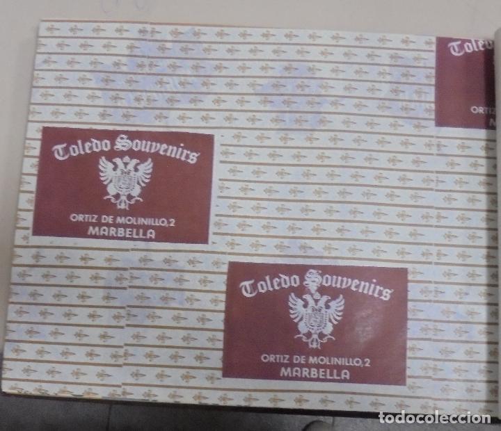 Collezionismo: PLIEGO DE PAPEL. TOLEDO SOUVENIRS. MARBELLA, MALAGA. 35 X 28CM