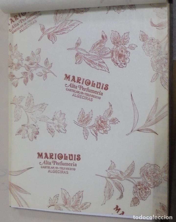 Coleccionismo: PLIEGO DE PAPEL. MARIOLUIS. ALTA PERFUMERIA. ALGECIRAS, CADIZ. 35 X 28CM