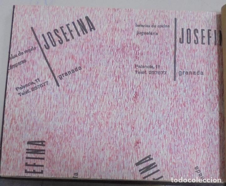 Coleccionismo: PLIEGO DE PAPEL. BATERIAS DE COCINA, JUGUETERIA. JOSEFINA. GRANADA. 35 X 28CM
