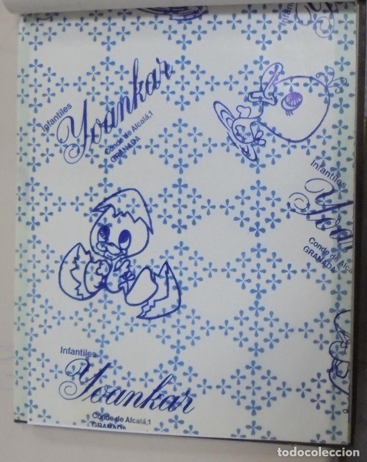 Coleccionismo: PLIEGO DE PAPEL. INFANTILES YOANKAN. GRANADA. 35 X 28CM