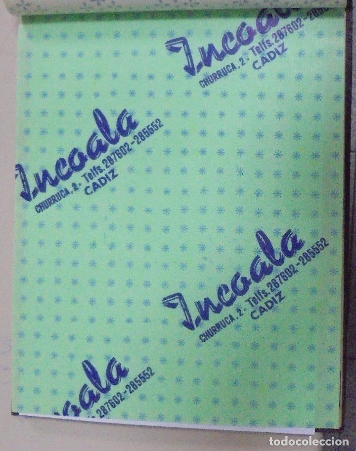 Coleccionismo: PLIEGO DE PAPEL. ESTABLECIMIENTOS INCOALA. CADIZ. 35 X 28CM