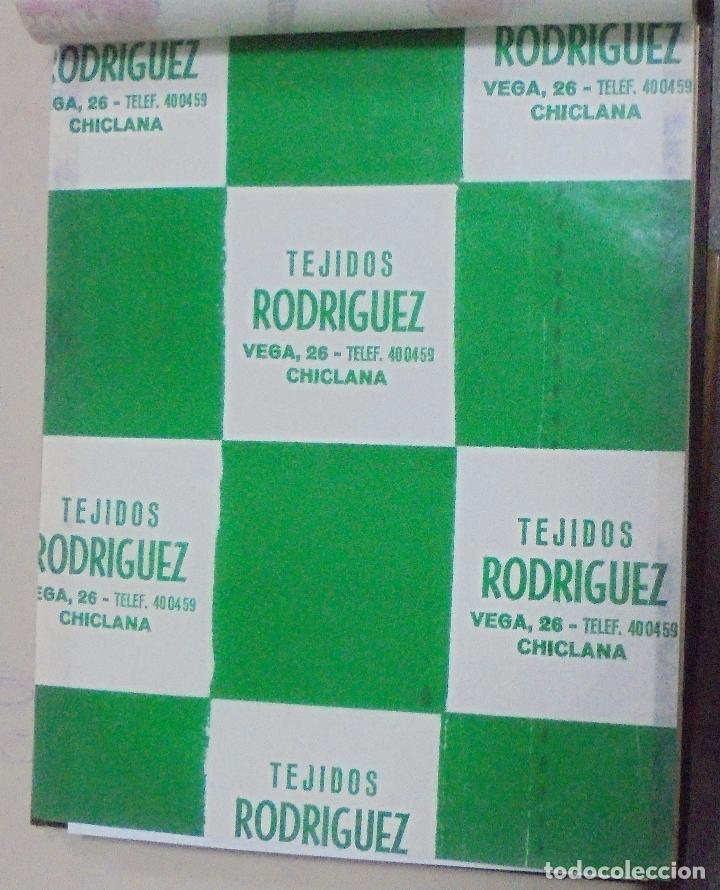 Coleccionismo: PLIEGO DE PAPEL. TEJIDOS RODRIGUEZ. CHICLANA, CADIZ. 35 X 28CM