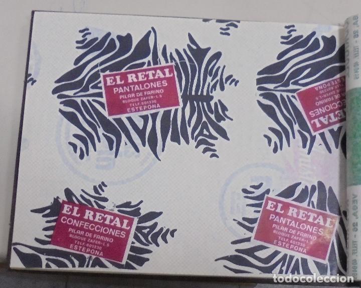 Coleccionismo: PLIEGO DE PAPEL. PANTALONES EL RETAL. ESTEPONA, MALAGA. 35 X 28CM