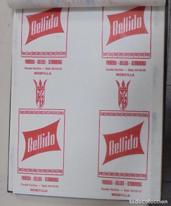 Sammelleidenschaft Papier: PLIEGO DE PAPEL. PANADERIA, BOLLERIA Y ULTRAMARINOS. BELLIDO. MONTILLA. 35 X 28CM