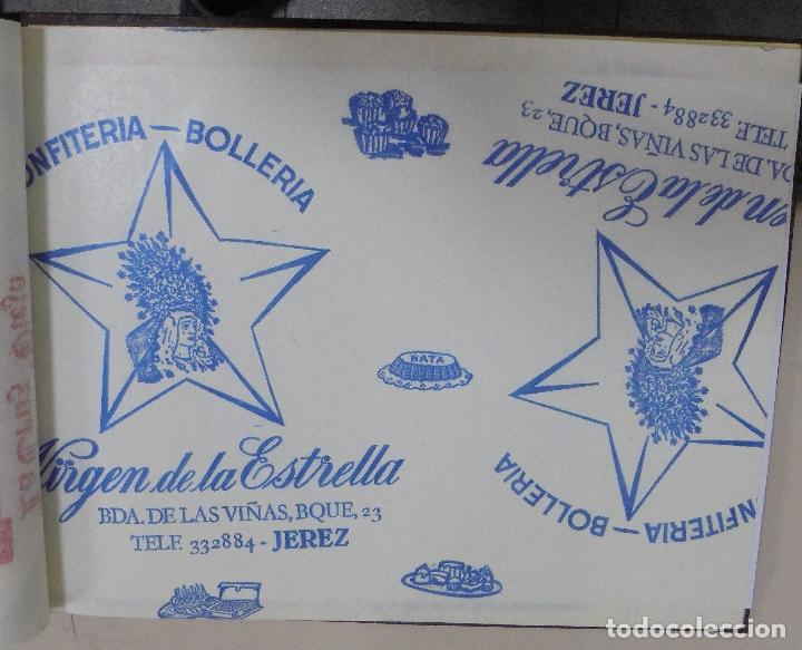 Collectionnisme: PLIEGO DE PAPEL. CONFITERIA BOLLERIA. VIRGEN DE LA ESTRELLA. JEREZ, CADIZ. 35 X 28CM