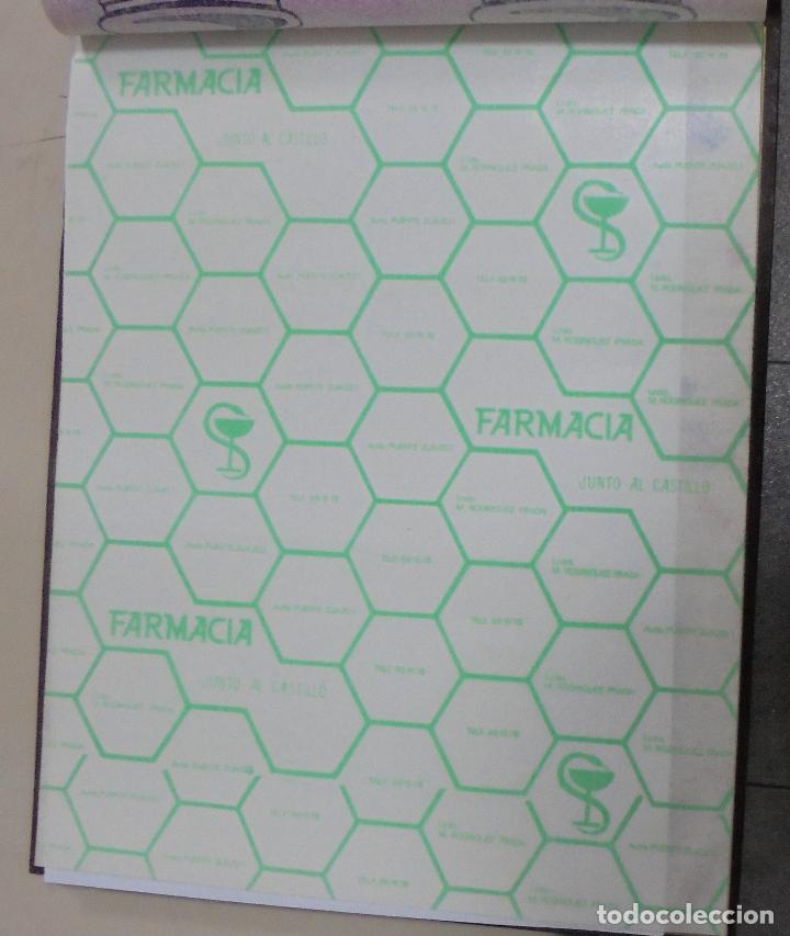 Coleccionismo: PLIEGO DE PAPEL. FARMACIA. LCDO. M.RODRIGUEZ PRADA. 35 X 28CM
