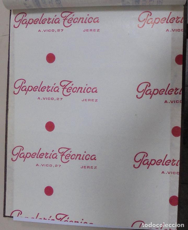 Collectionnisme: PLIEGO DE PAPEL. PAPELERIA TECNICA. JEREZ, CADIZ. 35 X 28CM