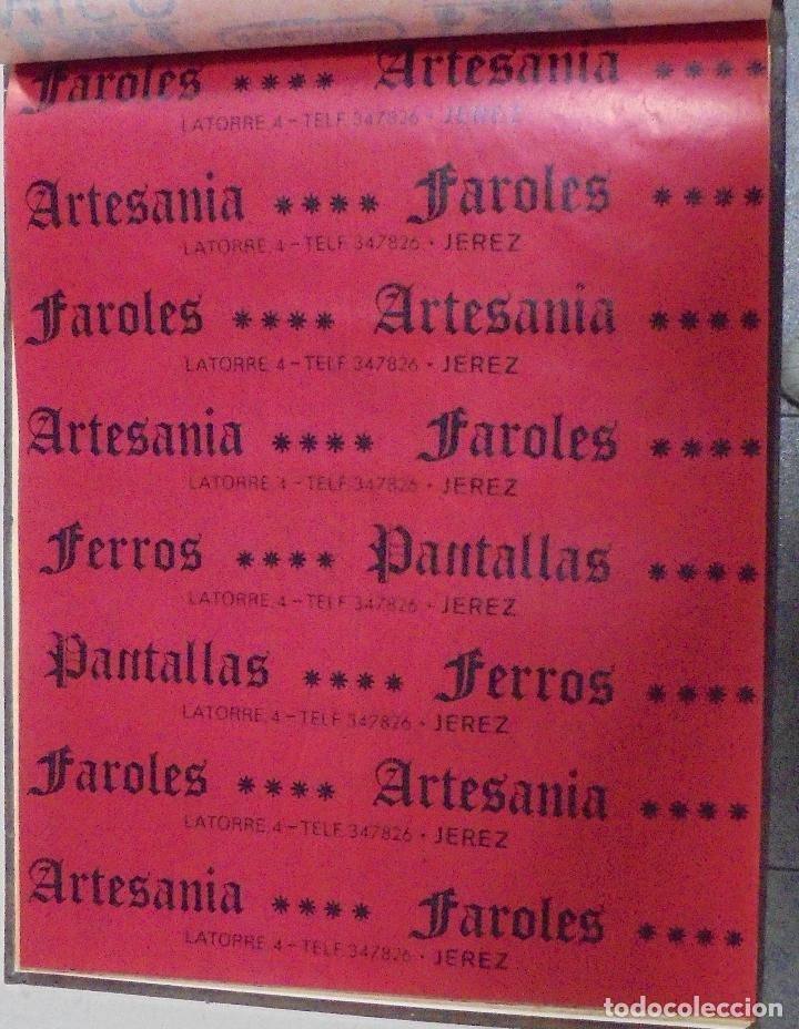 Sammelleidenschaft Papier: PLIEGO DE PAPEL. FAROLES, ARTESANIA, FERROS, PANTALLAS. JEREZ, CADIZ. 35 X 28CM